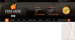 Desktop Screenshot of firesidefireplaces.co.uk