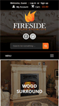 Mobile Screenshot of firesidefireplaces.co.uk
